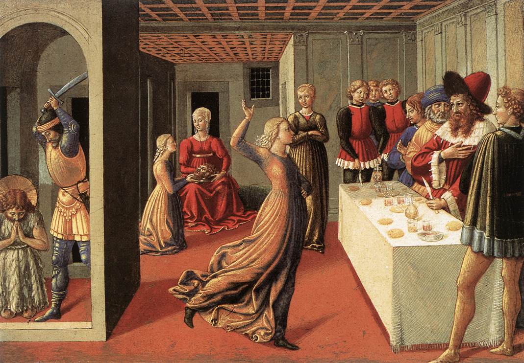 GOZZOLI, Benozzo The Dance of Salome  dfg